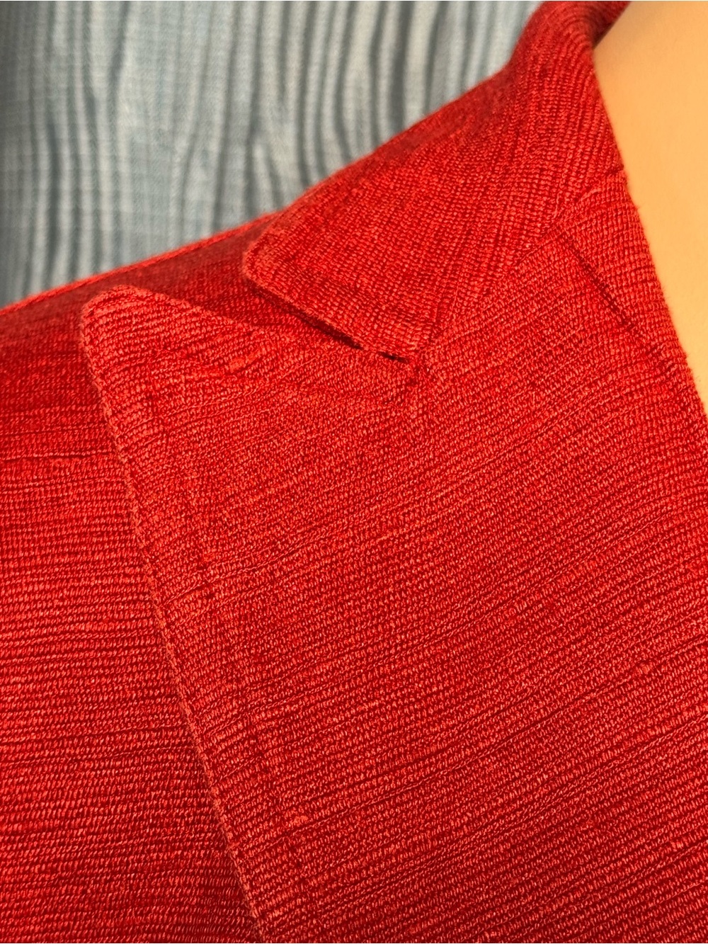 JONES NEW YORK Red Women's Tailored Blazer Jacket Size 6P - Picture 2 of 9